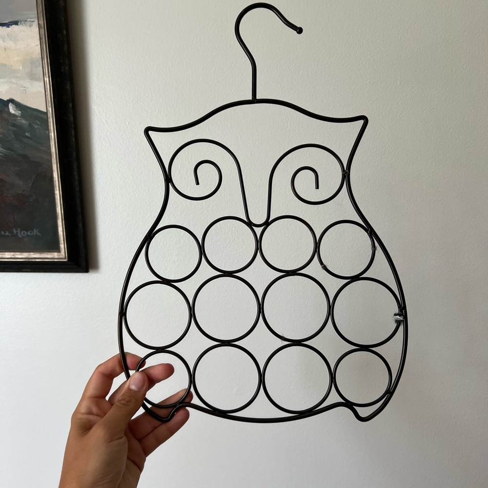 Owl Scarf holder